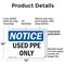 Signmission 10 in Height, 14 in Width, Plastic, Rectangle OS-2PACK-NS-P-1014-L-18836 - alternate 6